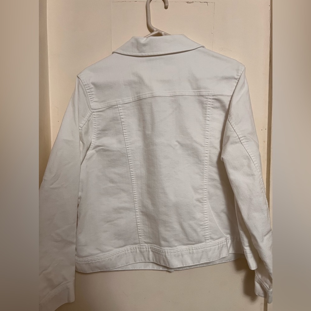 Talbots Blue Button Up Jacket - Picture 2 of 3